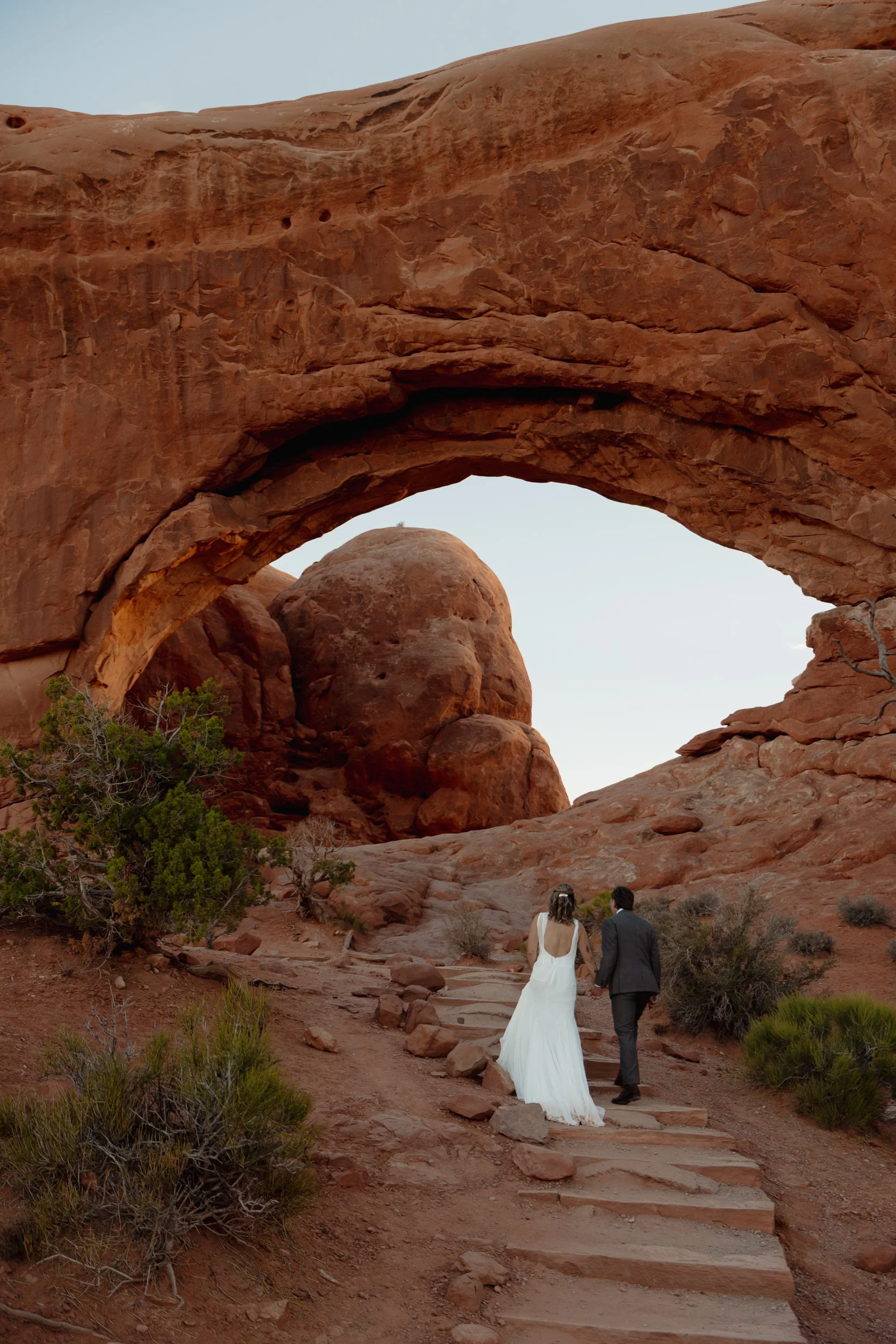 Moab, Utah elopement in Arches National Park | The Hearnes Adventure Photography