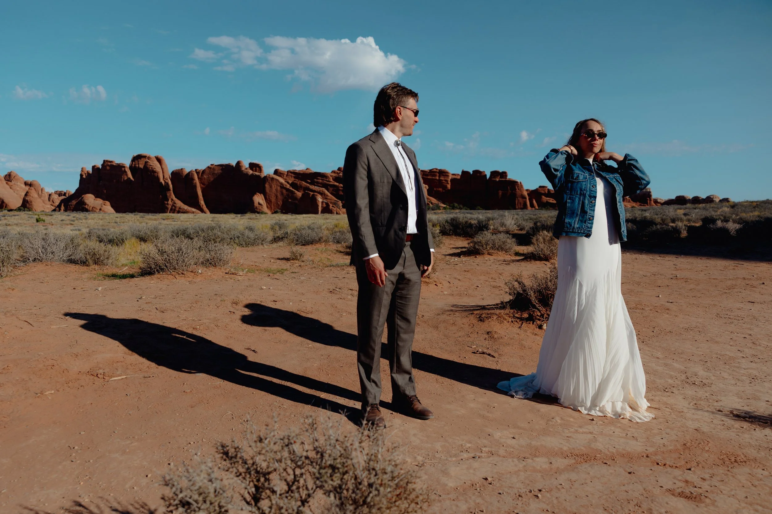 Moab, Utah elopement in Arches National Park | The Hearnes Adventure Photography