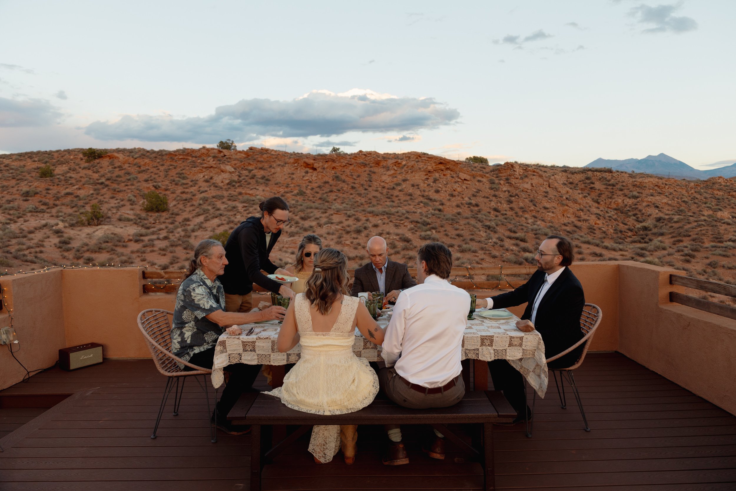 Moab, Utah elopement slot canyon ceremony | The Hearnes Adventure Photography