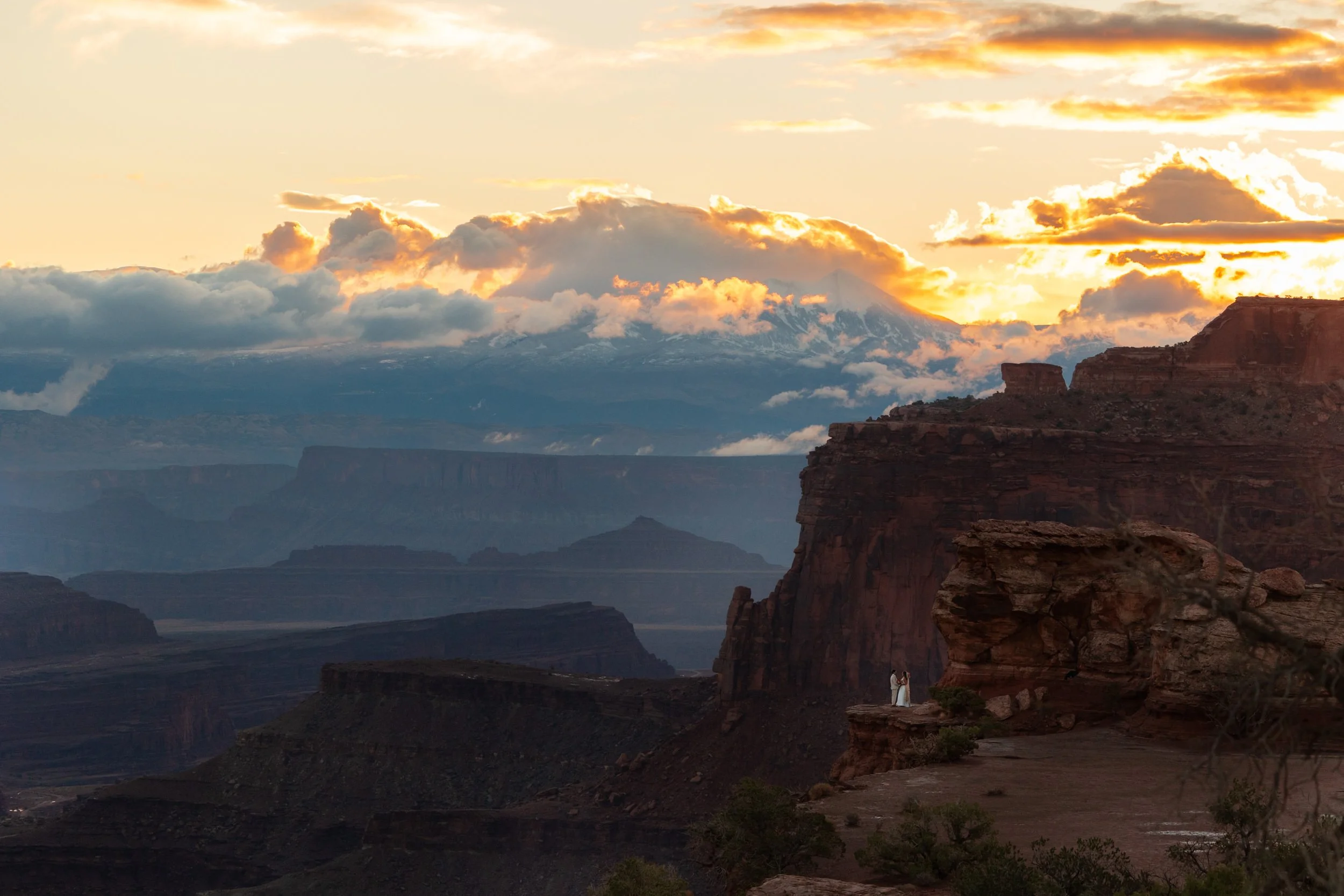 Canyonlands National Park Elopement in Moab Utah with The Hearnes Adventure Photography