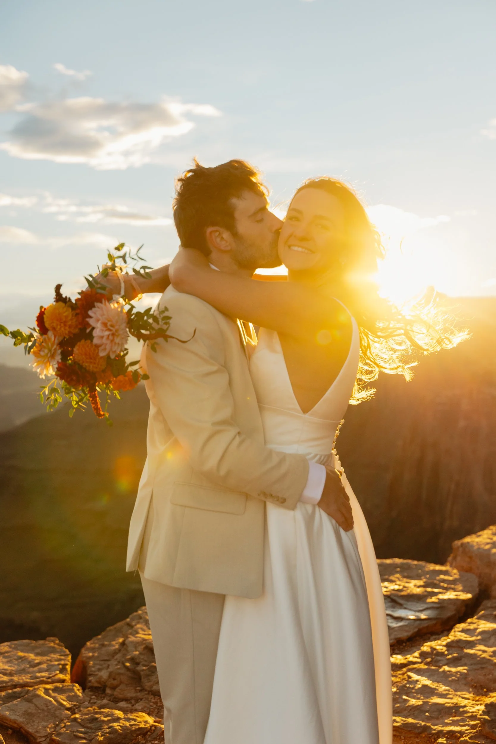 Canyonlands National Park Elopement in Moab Utah with The Hearnes Adventure Photography