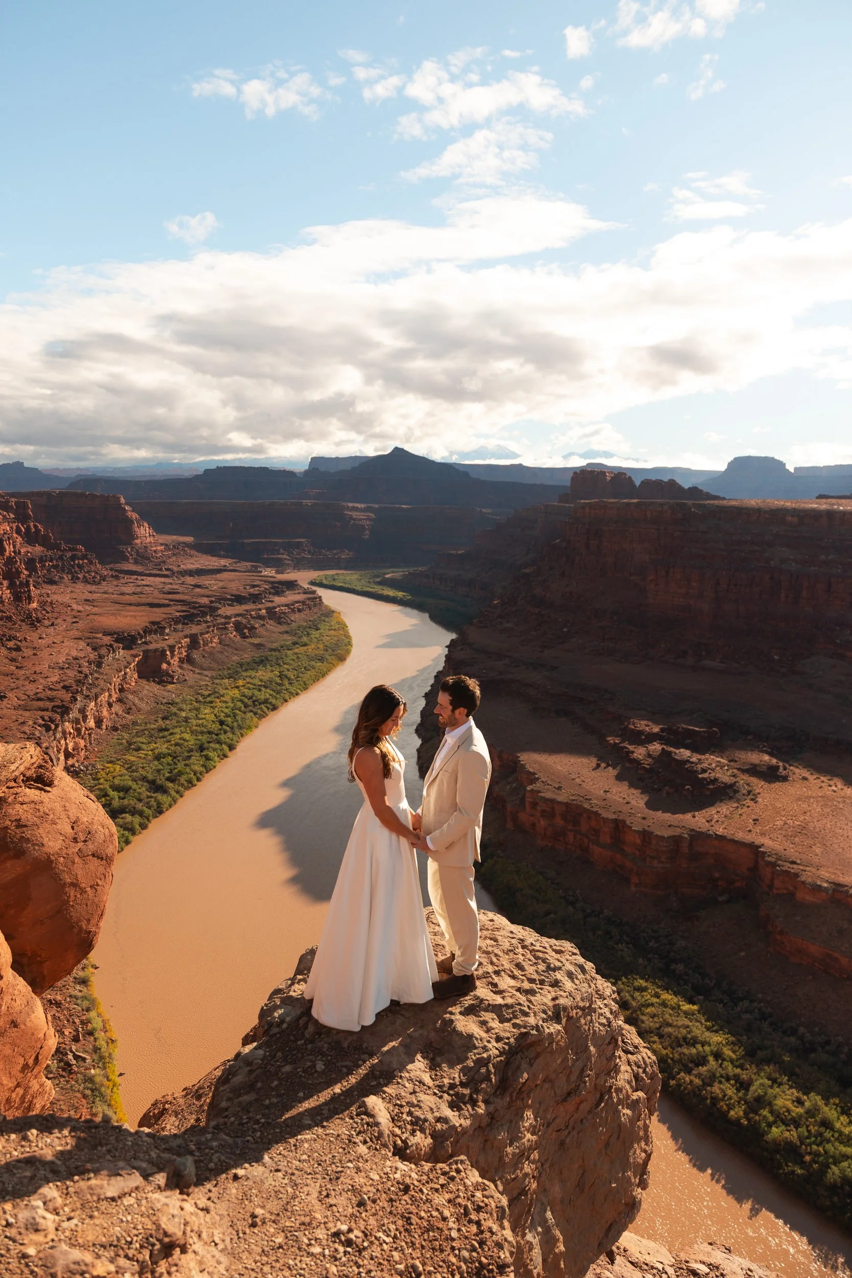 Canyonlands National Park Elopement in Moab Utah with The Hearnes Adventure Photography