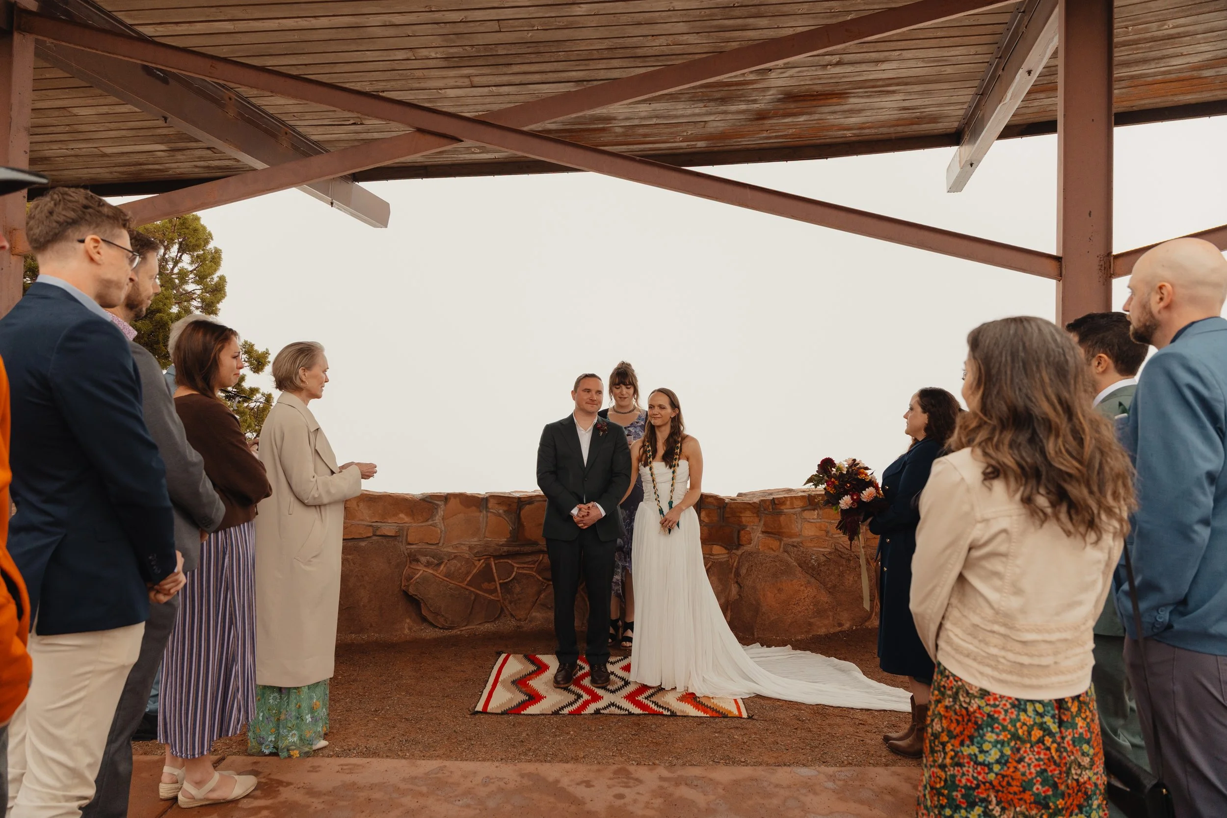 rainy moab elopement with the hearnes