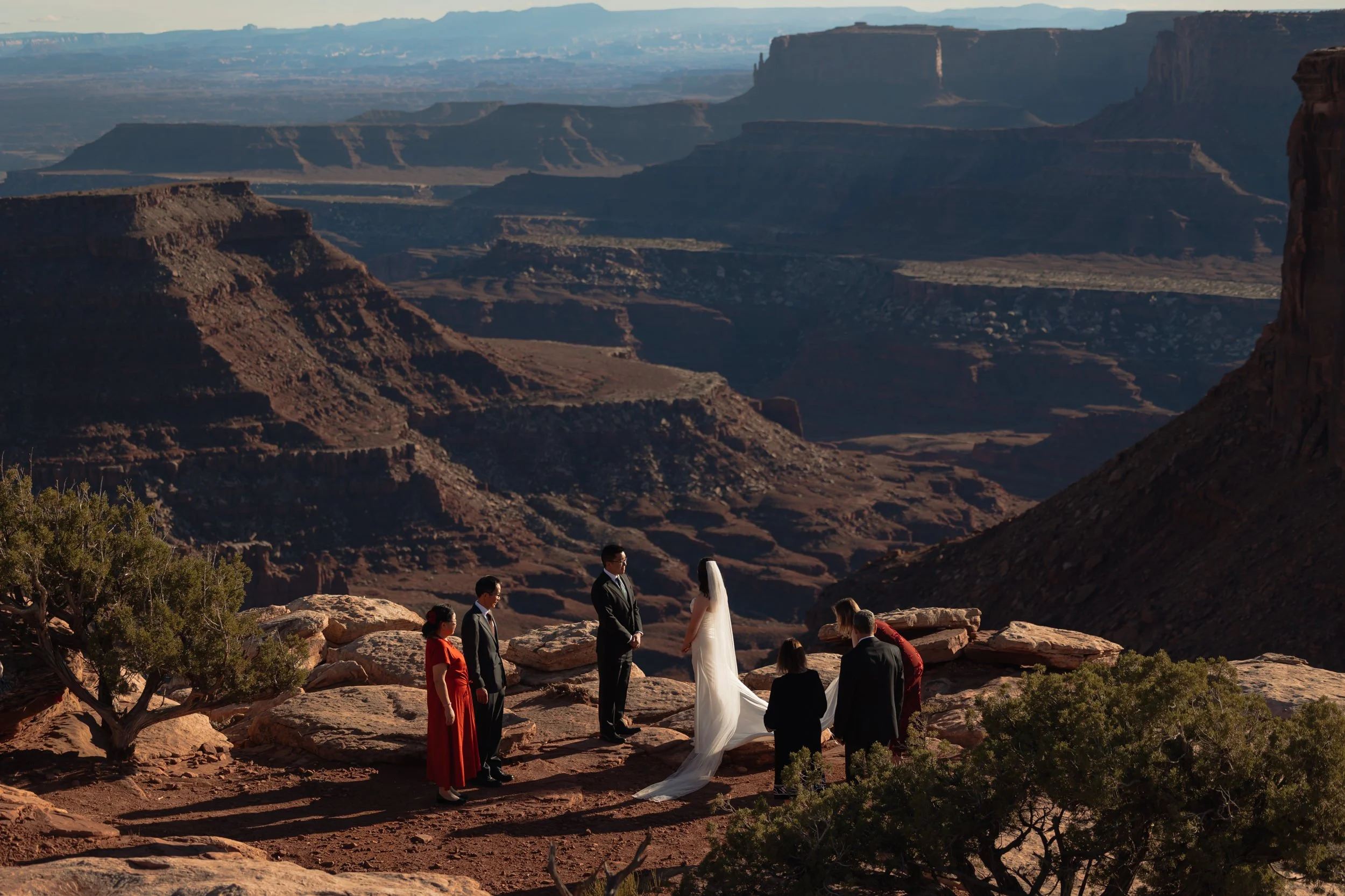 Jeep elopement in Moab, Utah with The Hearnes