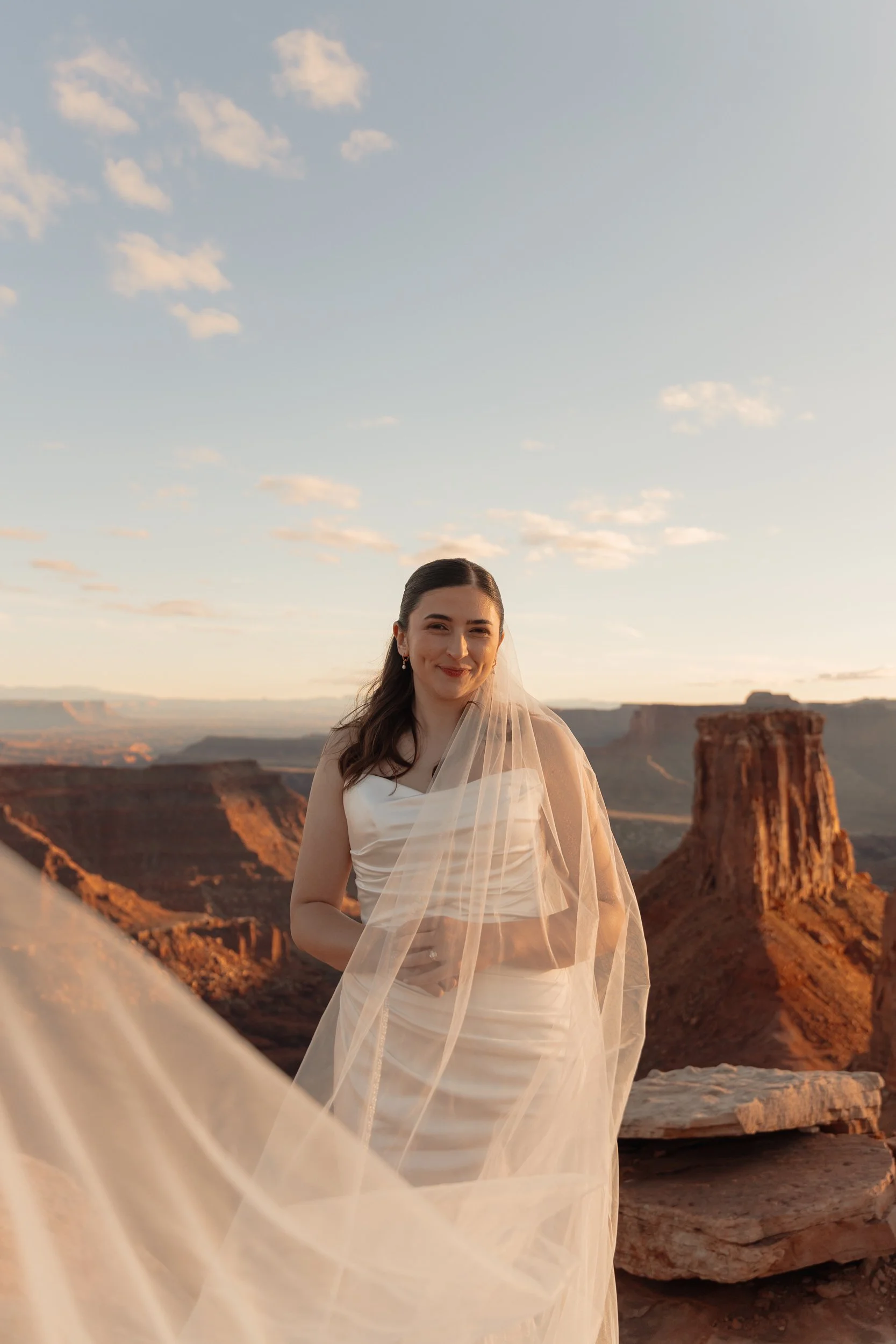 Jeep elopement in Moab, Utah with The Hearnes