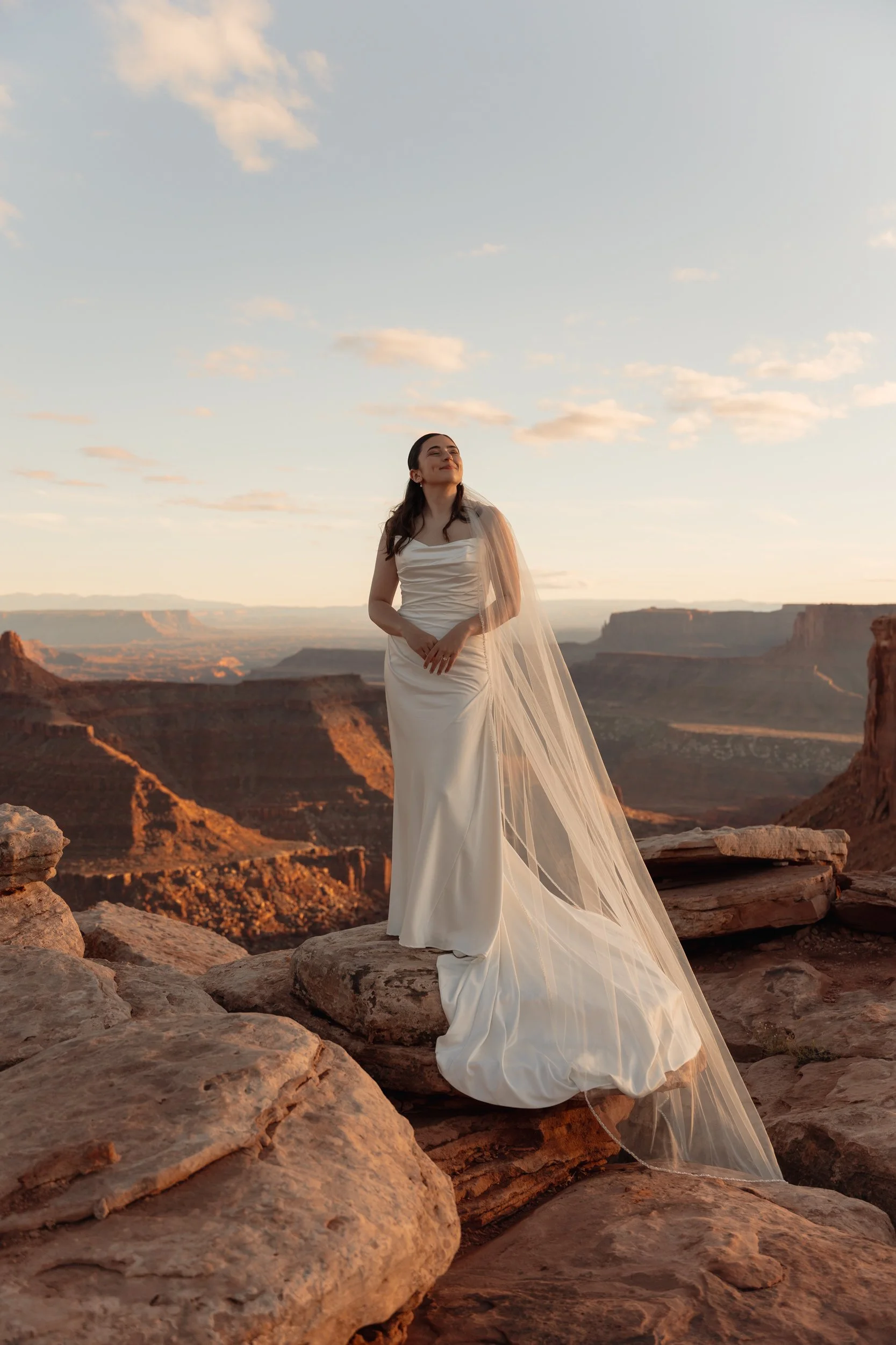 Jeep elopement in Moab, Utah with The Hearnes