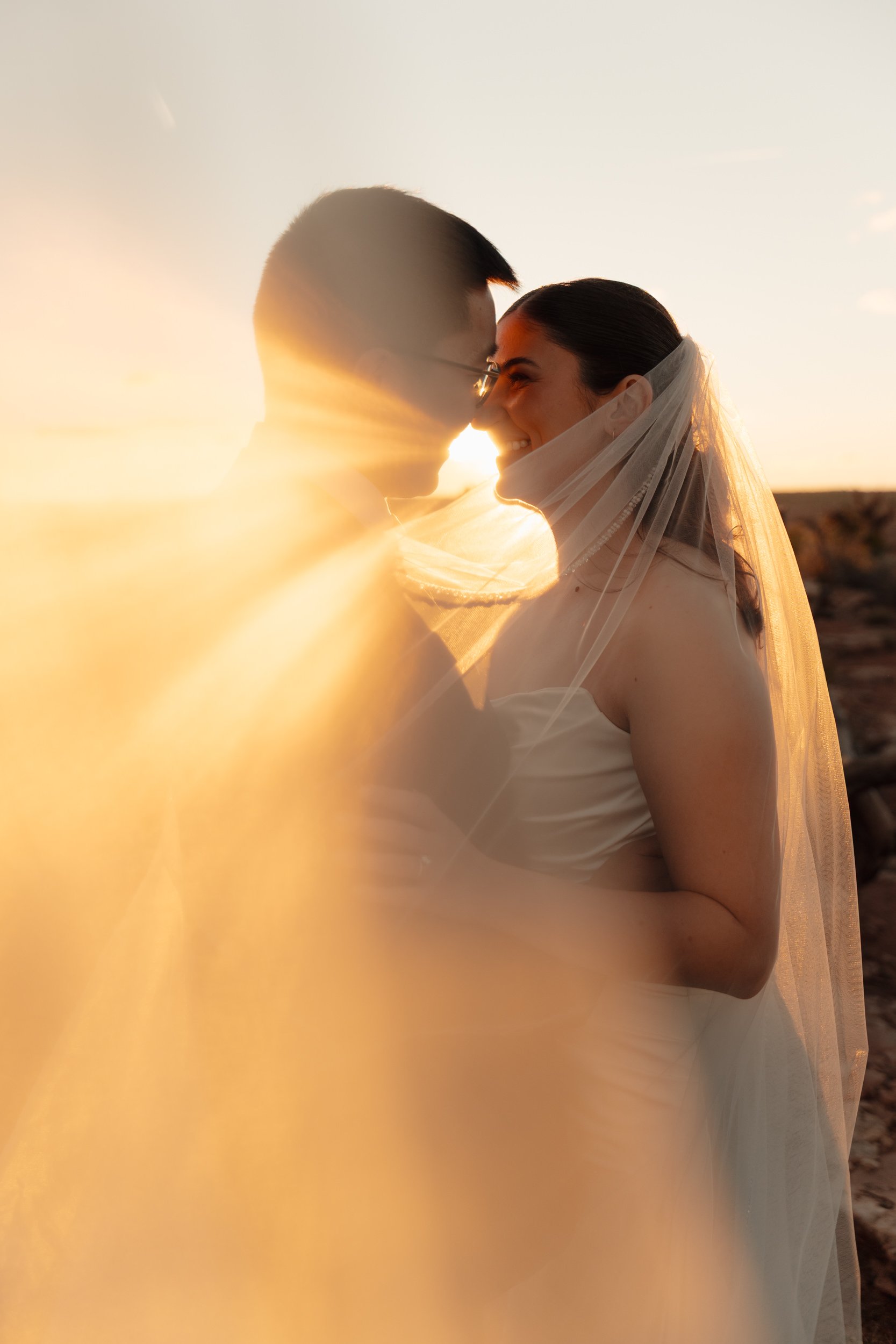 Jeep elopement in Moab, Utah with The Hearnes
