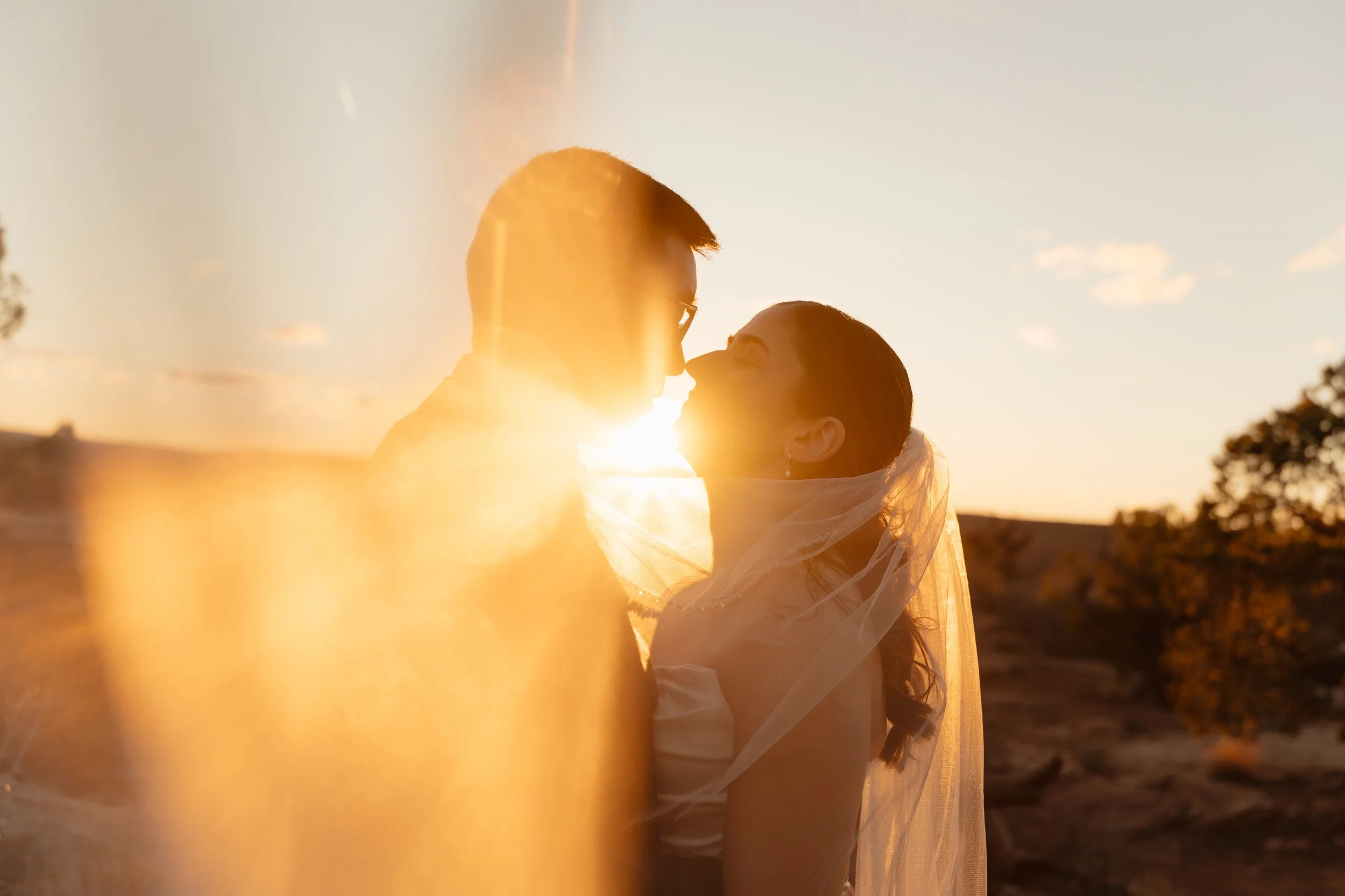 Jeep elopement in Moab, Utah with The Hearnes