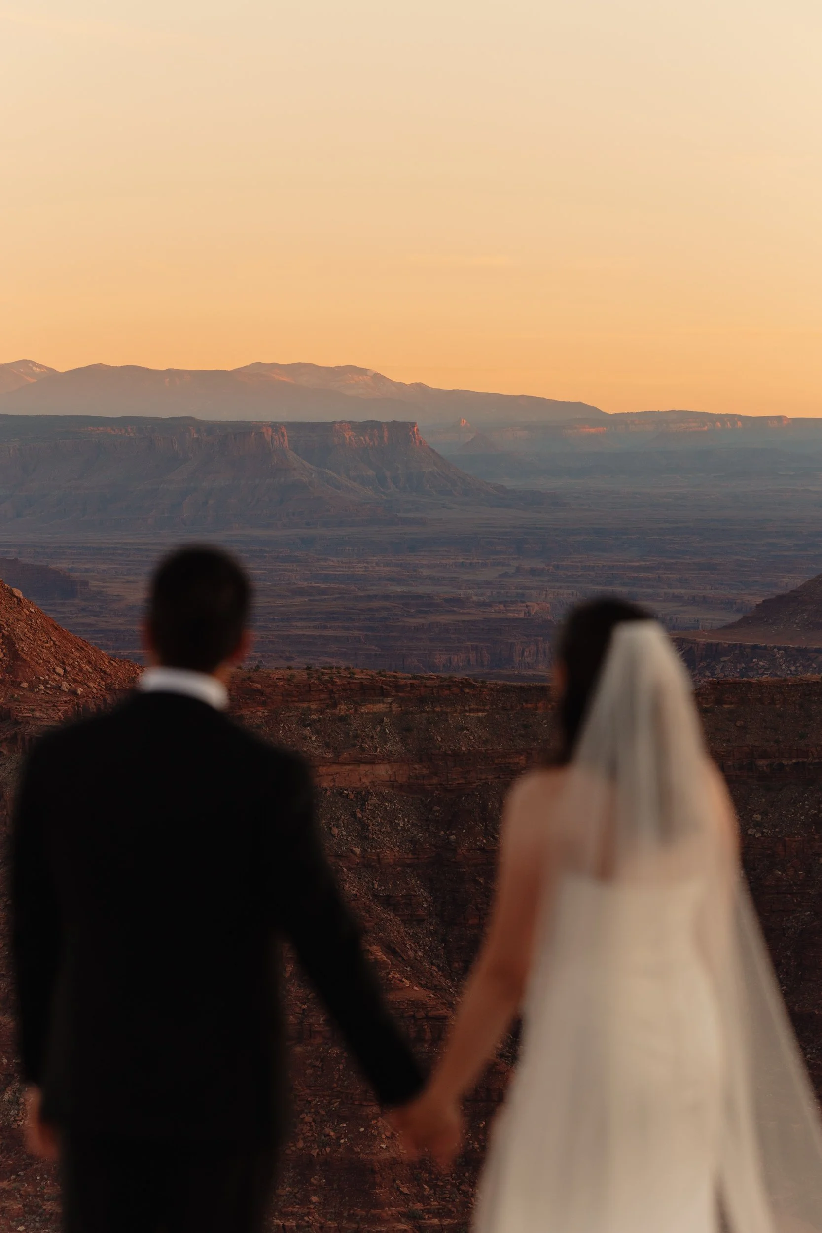 Jeep elopement in Moab, Utah with The Hearnes