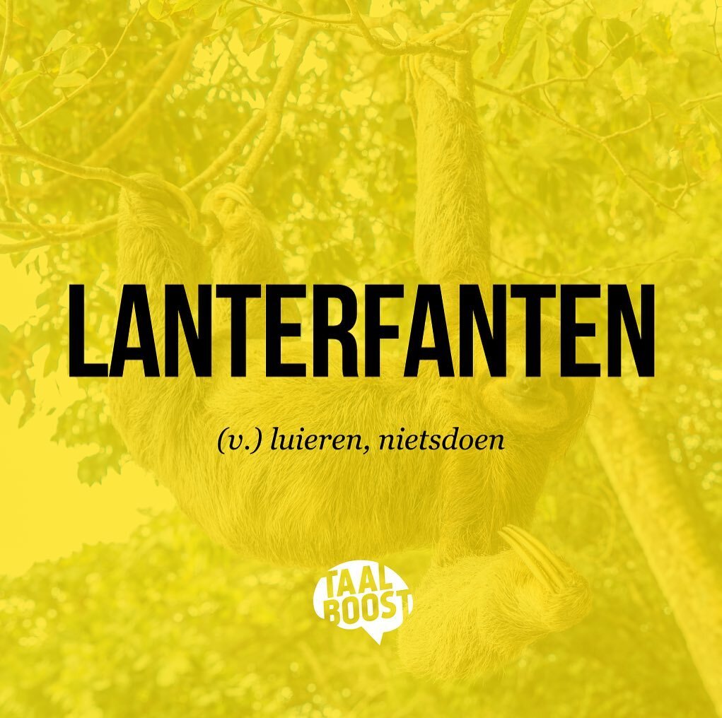 Kun je een zin maken met het woord &lsquo;lanterfanten&rsquo;? 👇🏼
.
TaalBoost intensive week from A1 to A2 level is taking place from August 23 to 28 in Amsterdam! Check the link in our bio 🔗
.
TaalBoost 6-week evening Dutch courses - either as a 