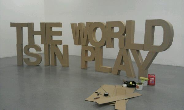 The World Is In Play 3D Sculpture