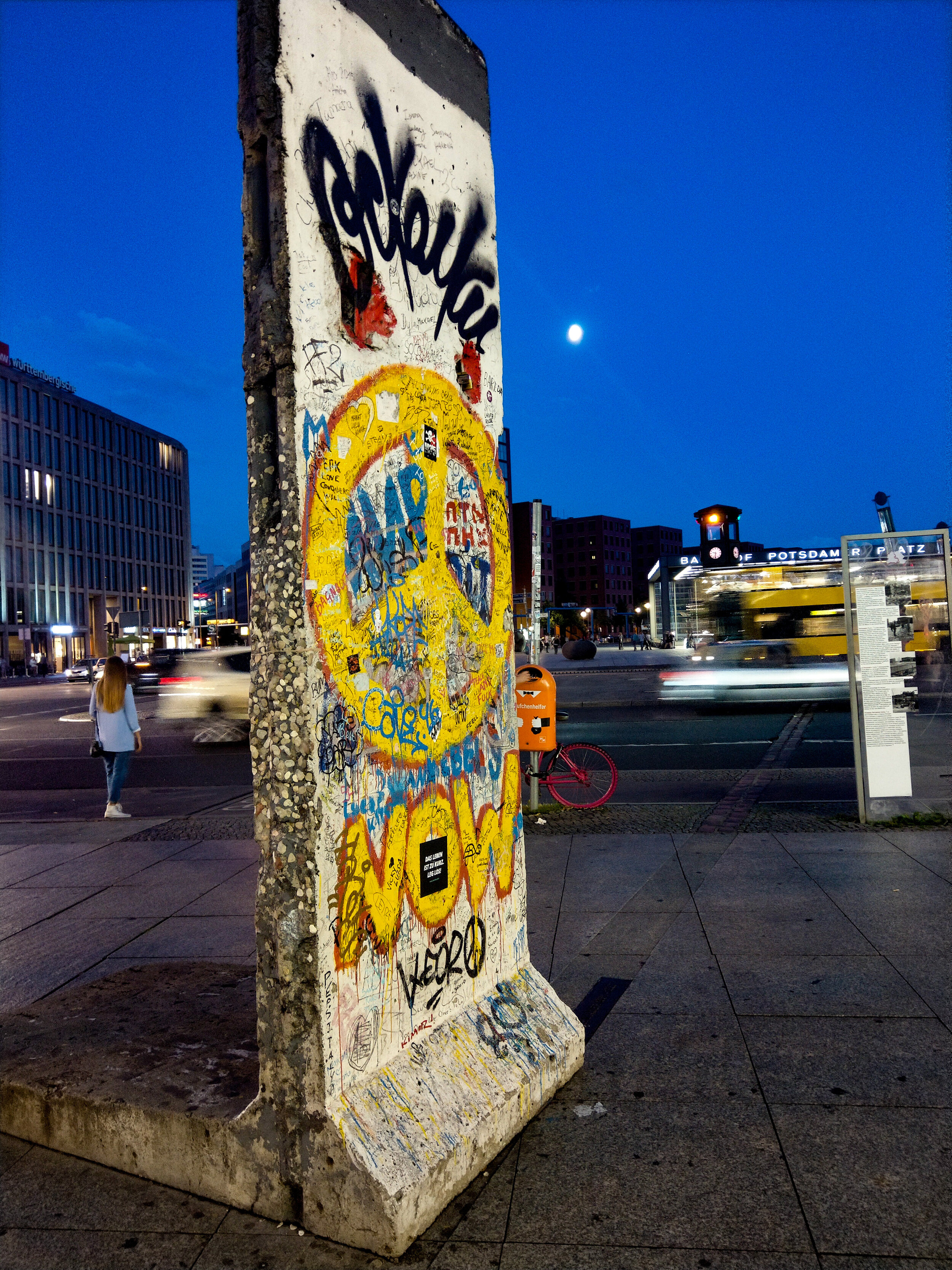 Berlin Wall, Potsdamer Platz, Germany