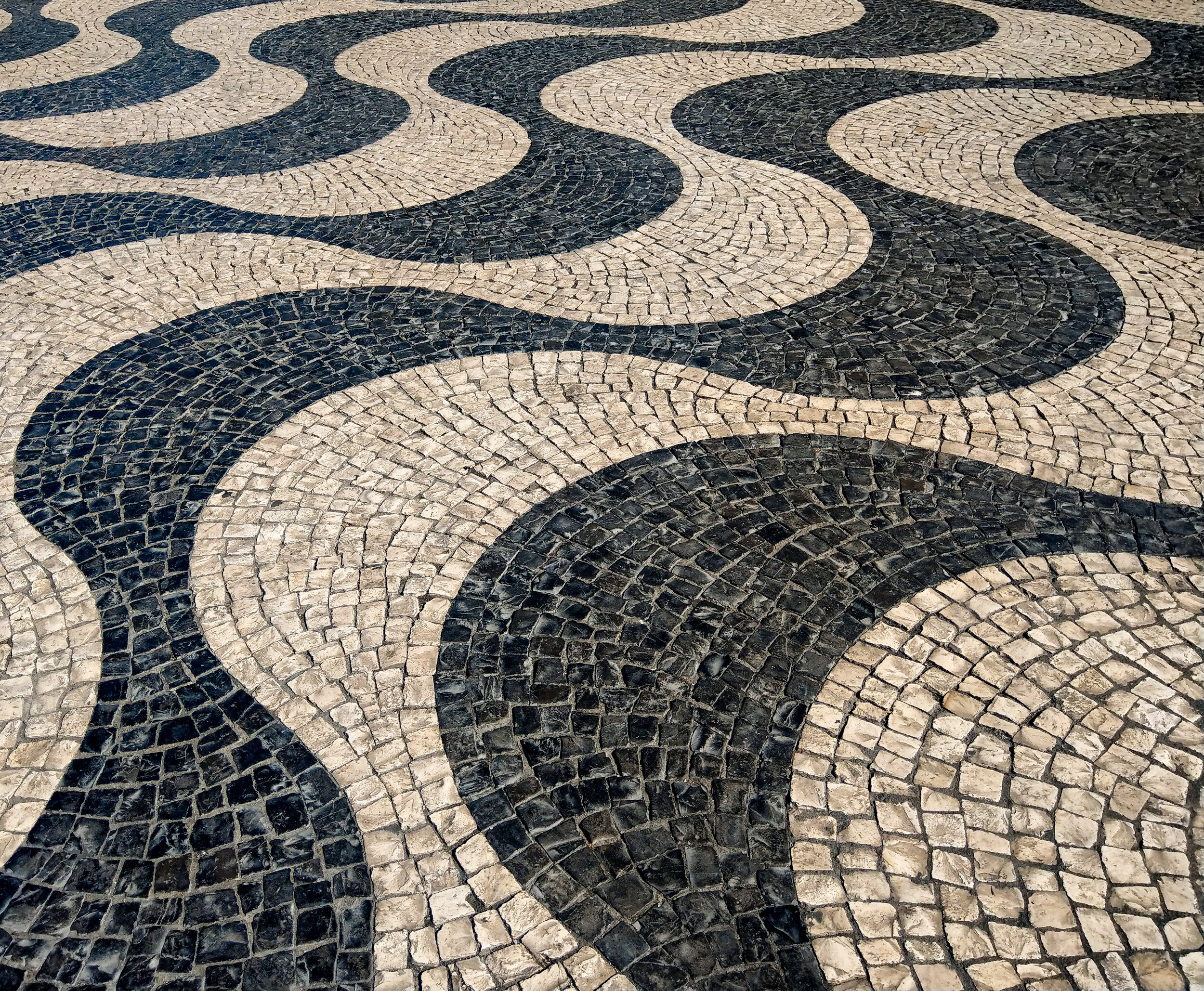Lisbon mosaic, Portugal