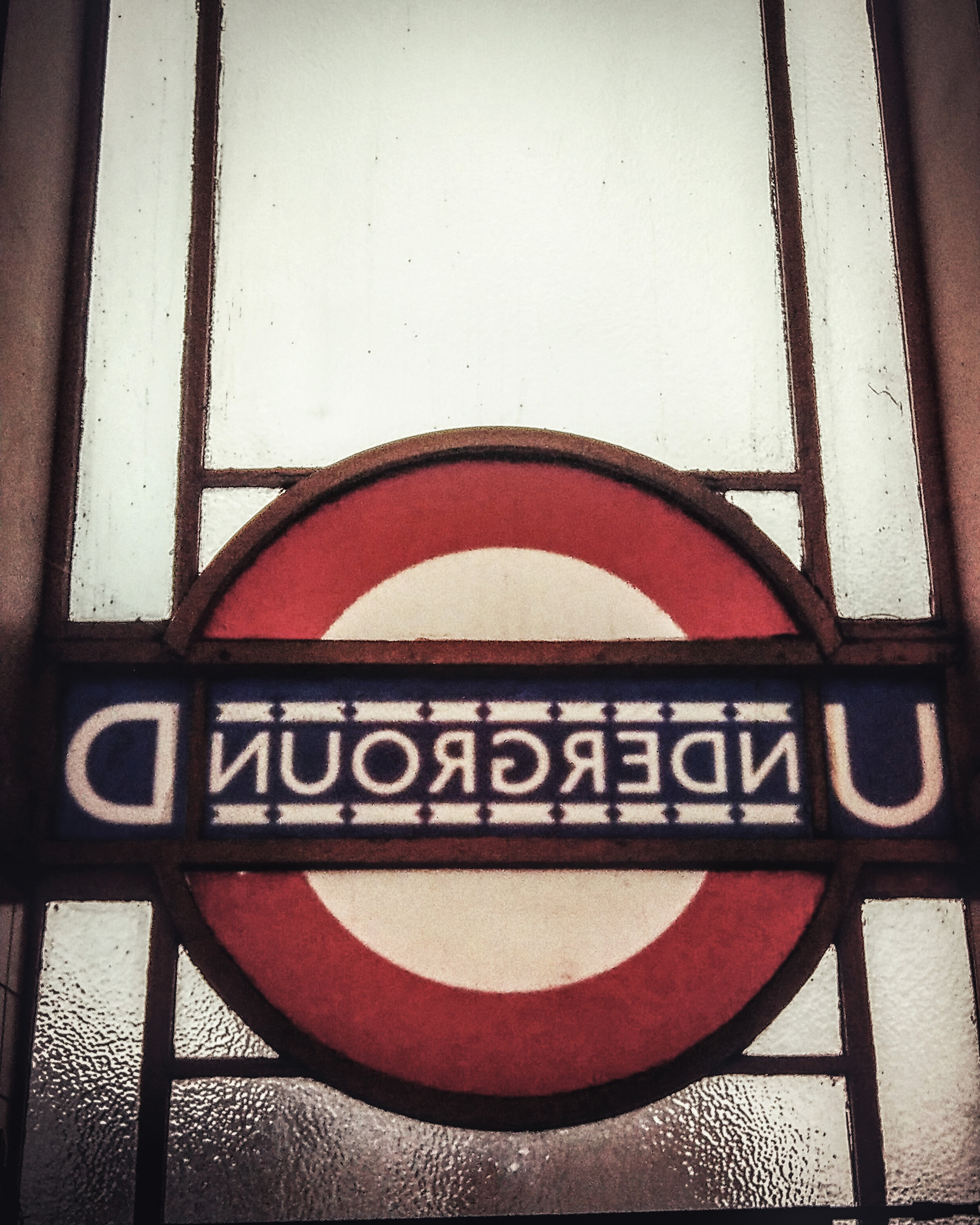 London Underground Window