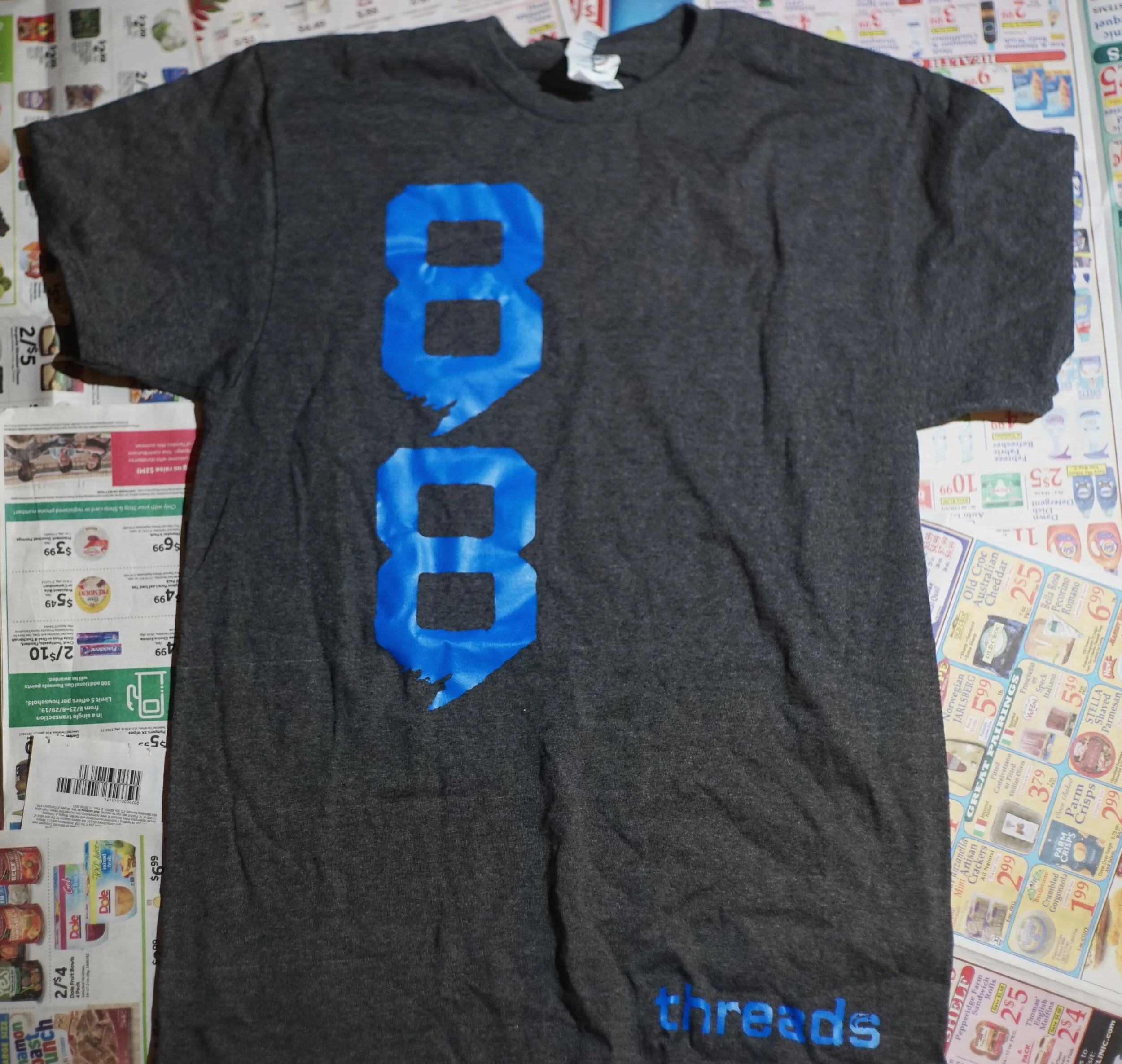 88threads, Logo, tee, 