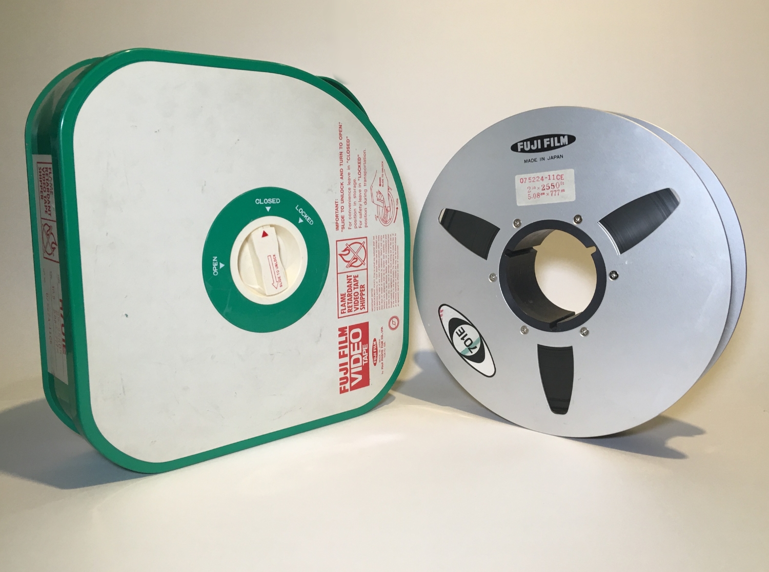 Large Fuji D321-D34L Digital Betacam  1/2" Tape Video Cassette 