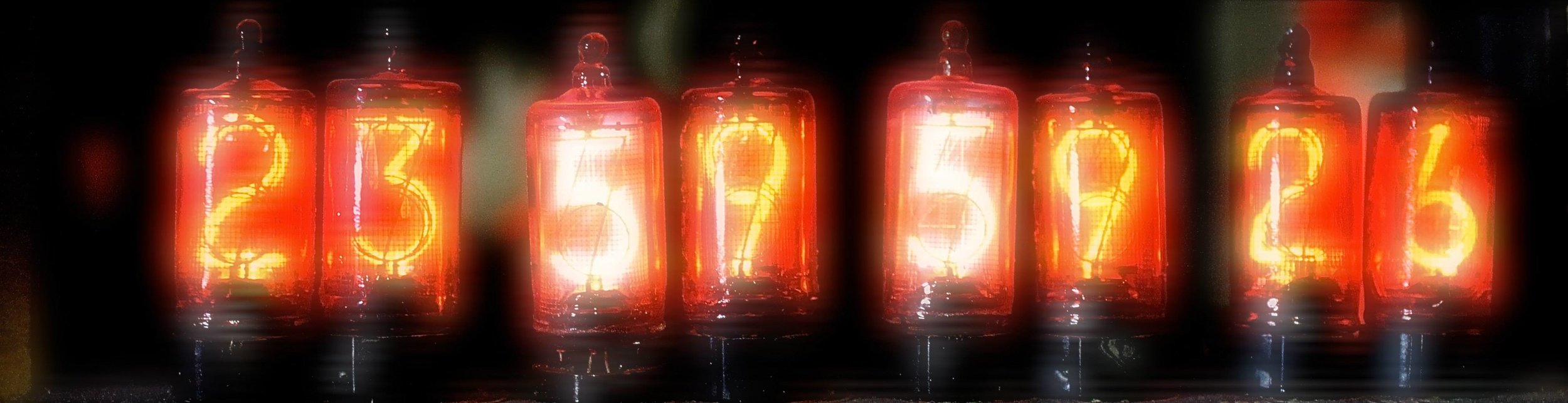 Nixie tubes AVR-1 tape counter