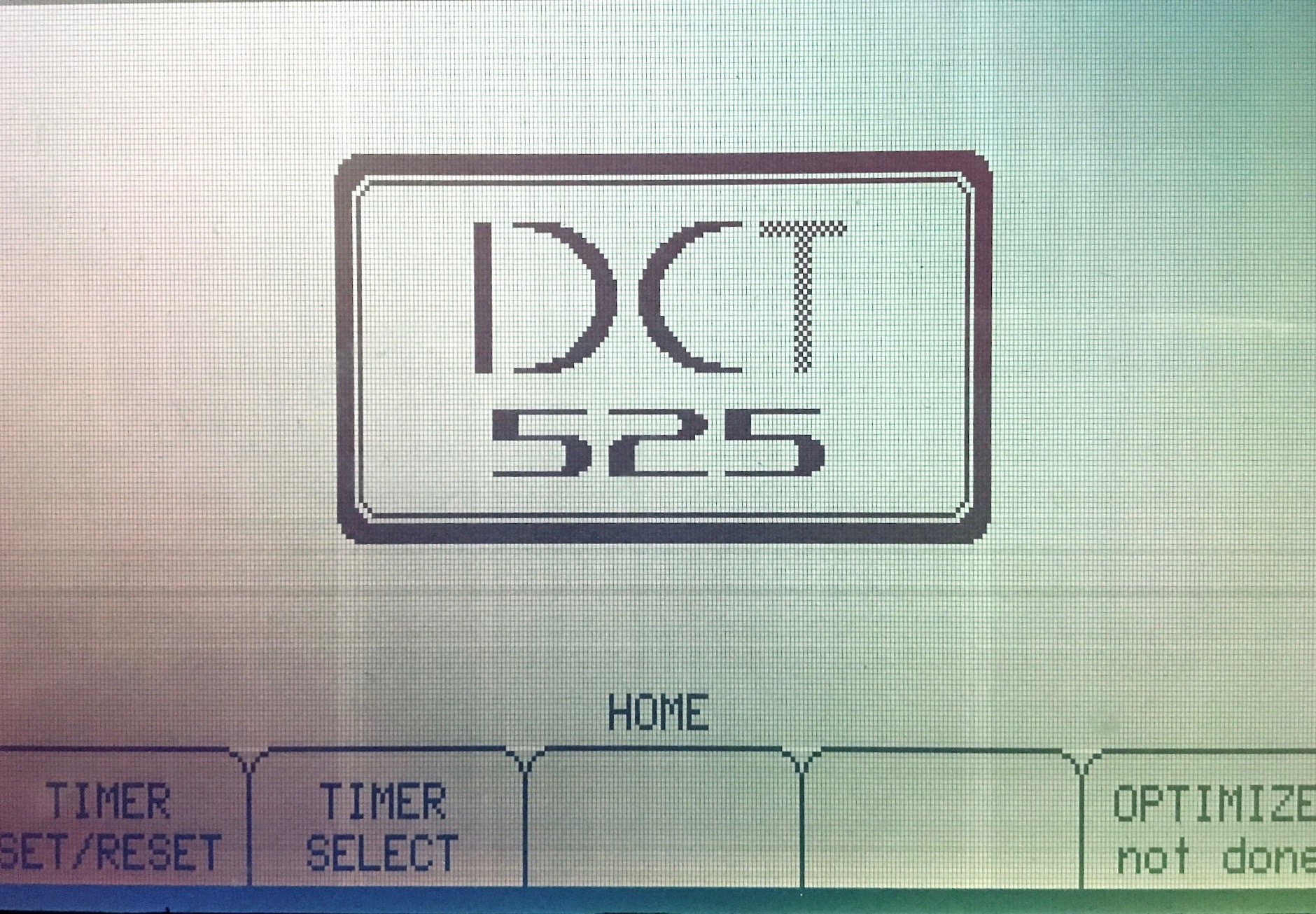 Ampex DCT control panel display