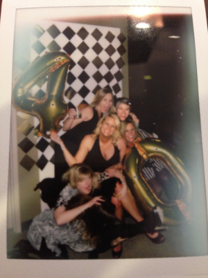 One of my favorite ridiculous photos from my 40th birthday party