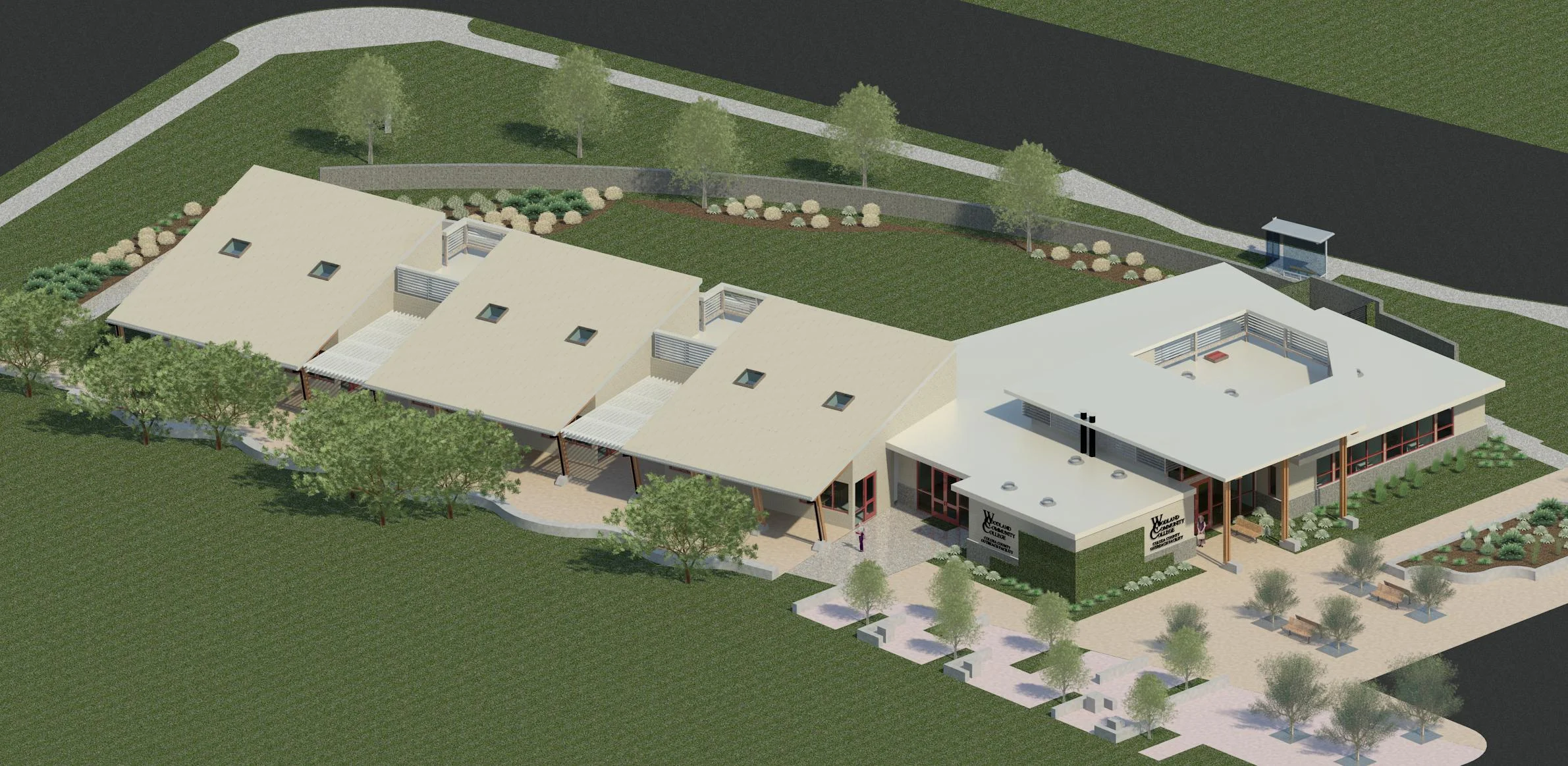 Aerial View - Rendering