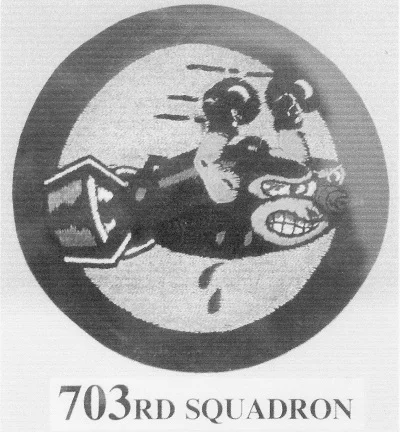 Squadron patch The Hautman crew belonged in this squadron.