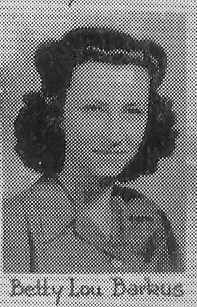 Senior Year Photo in Graduation Material Malvern High School, 1941