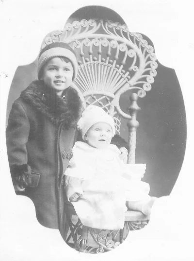 Kenneth left and Doyle right, 191 7