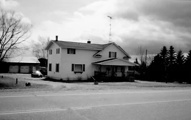 Kreie country home at northeast edge of Antigo, Wisconsin
