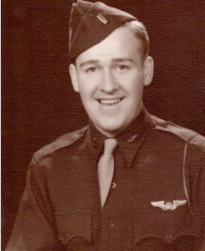 Lt. Maynard Leroy Jones, United States Army Air Force Probably 1943 upon graduation from navigator school