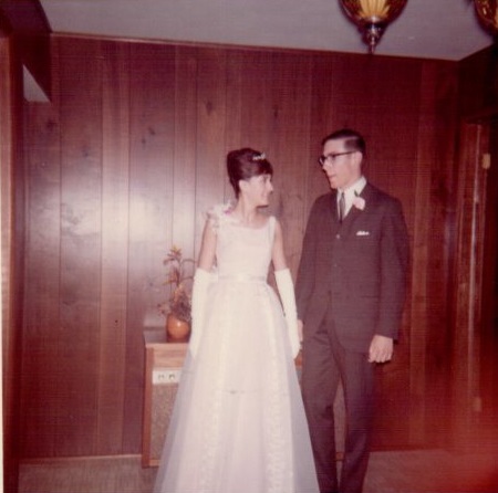 Kendra & Craig at her home before Prom