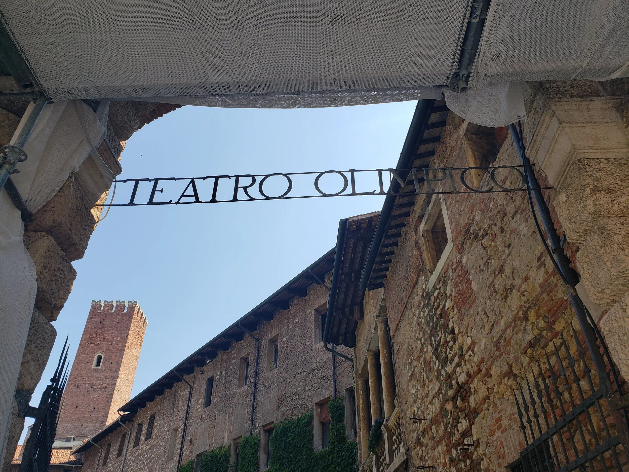 Palladio and his Olympic Academy had already designed temporary theater structures at various locations in the city, but in 1579 the Academy obtained the rights to build a permanent theater in an old fortress, the Castello del Territorio, which had been turned into a prison and powder magazine before falling into disuse.