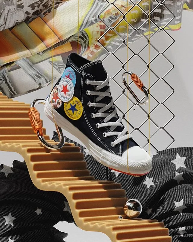 Couple of R&amp;D frames for the hero imagery on @converse twisted campaign, created at @futuredeluxe