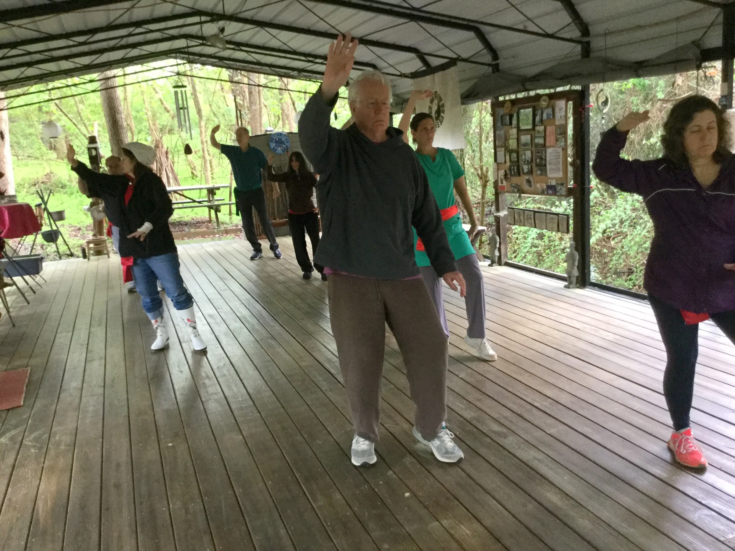 Taiji at Black Bamboo Pavilion