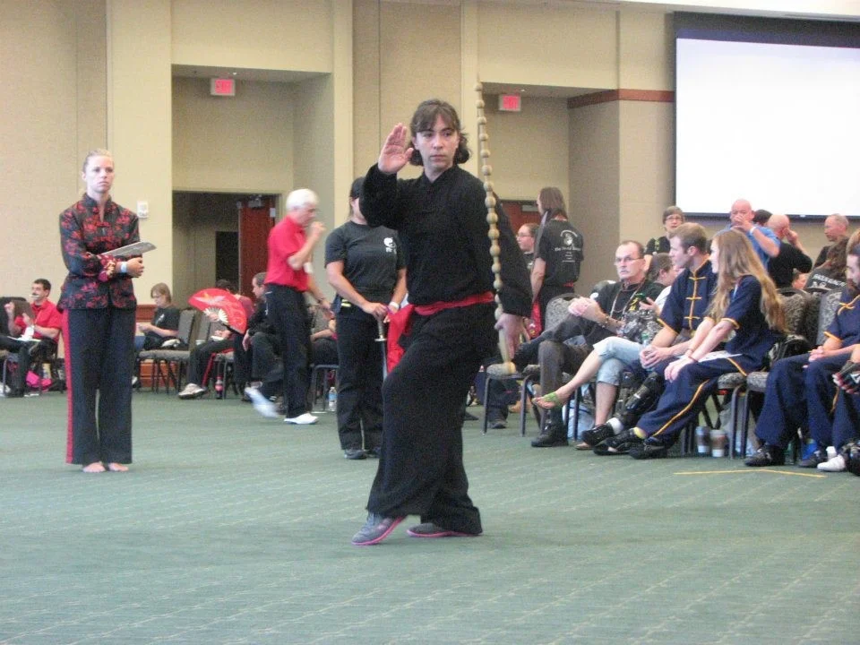 Taishi Bien (Placed Second Kungfu Weapons, Women's Division)