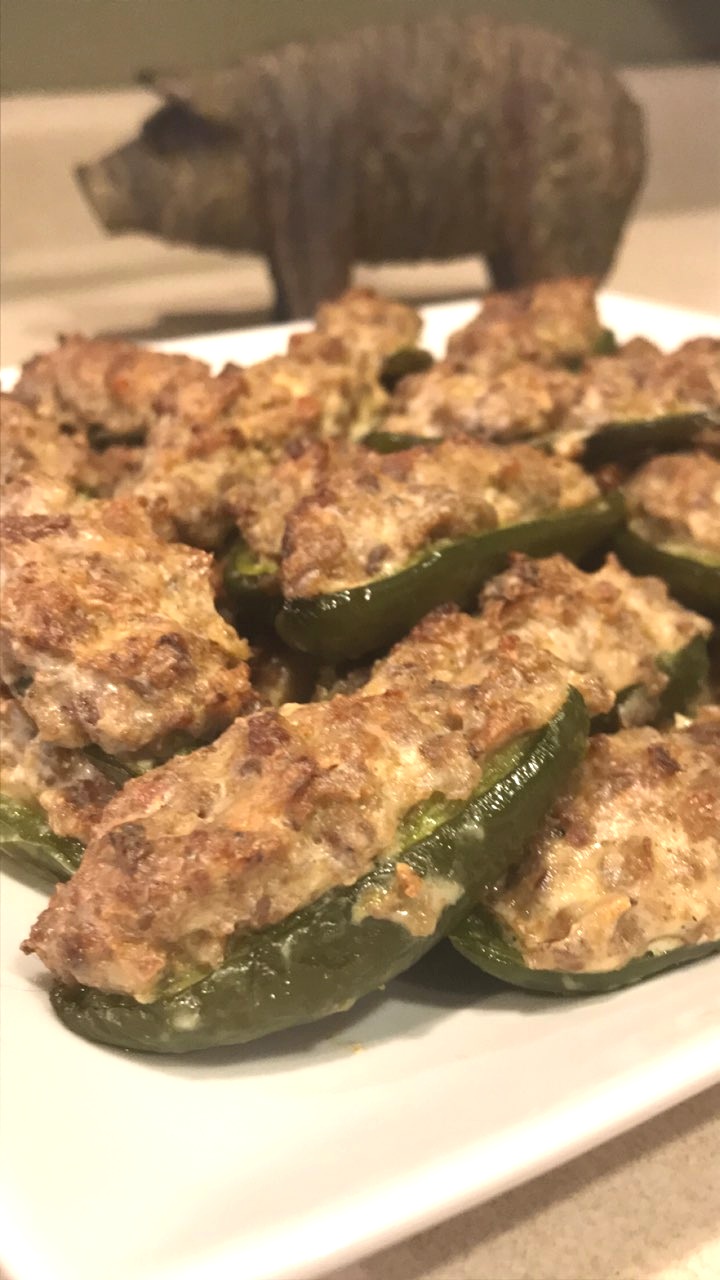 Sausage Jalapeño Poppers