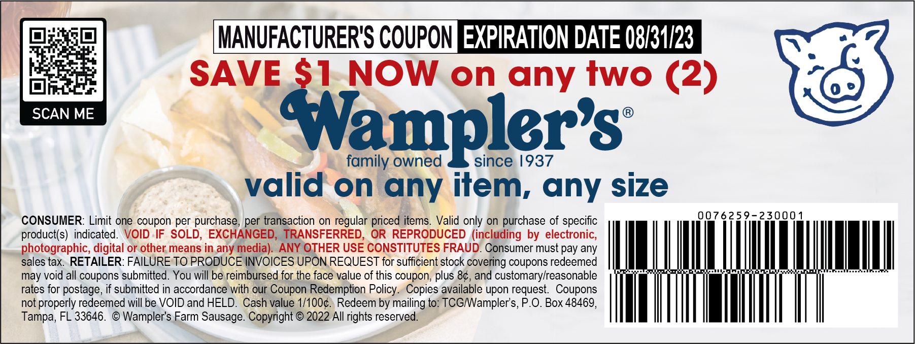 Coupon — Wampler's Farm Sausage