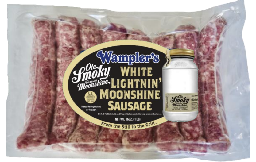 Jumbo White Lightnin' Moonshine Sausage — Wampler's Farm Sausage