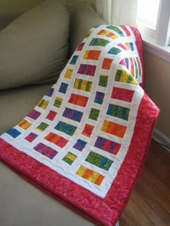 Fat Quarter Baby Quilt Pattern