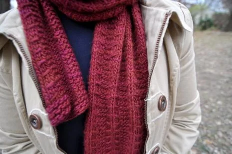 Free scarf pattern