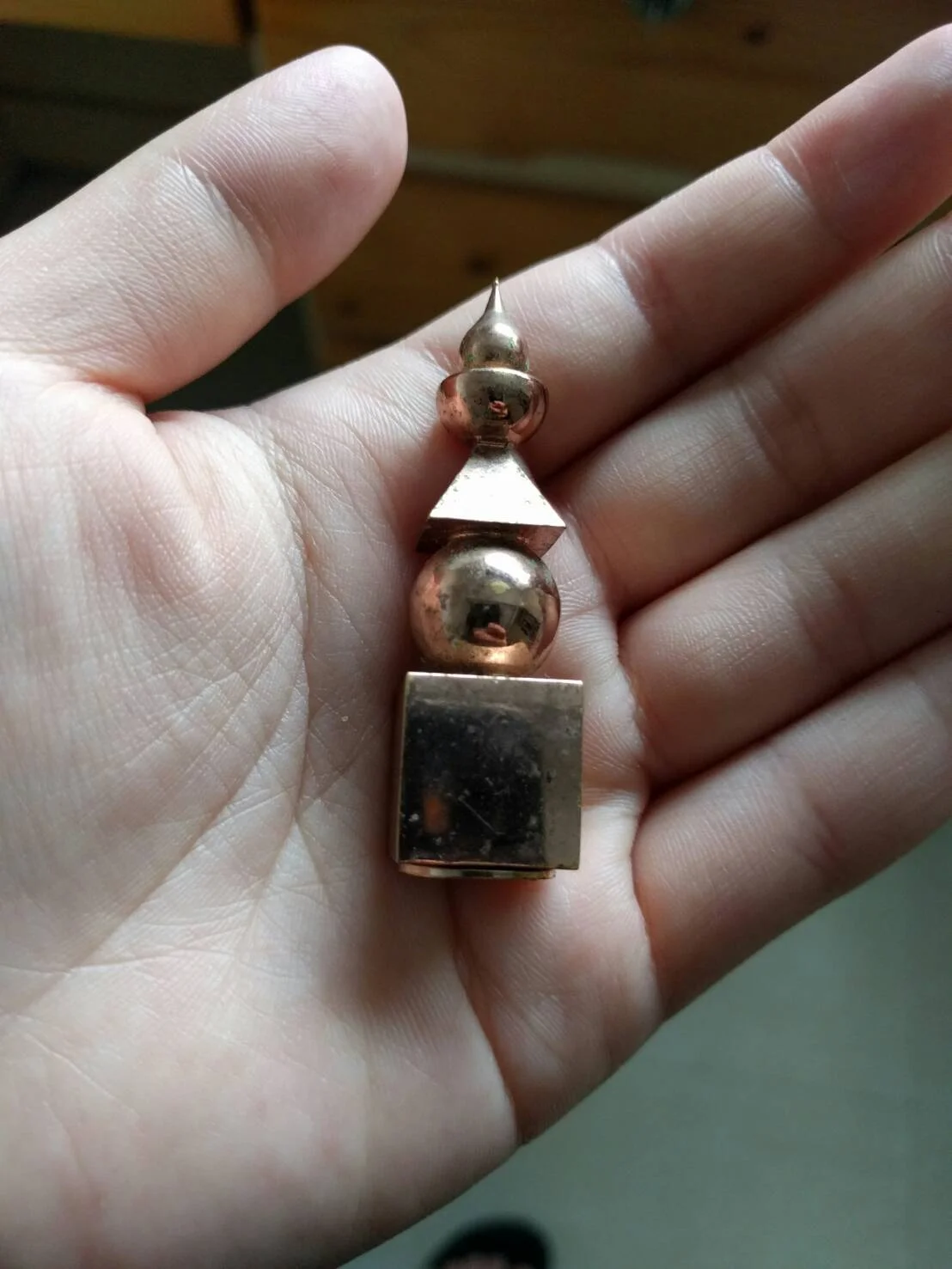 Buddhist talisman given to me by my aunt during our trip to Jiufen