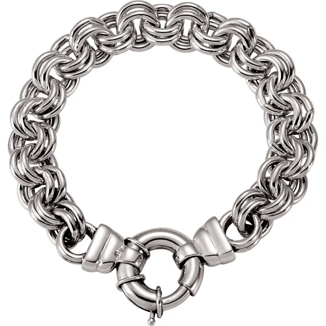 Double Cable Link Charm Bracelets in Columbia, SC
