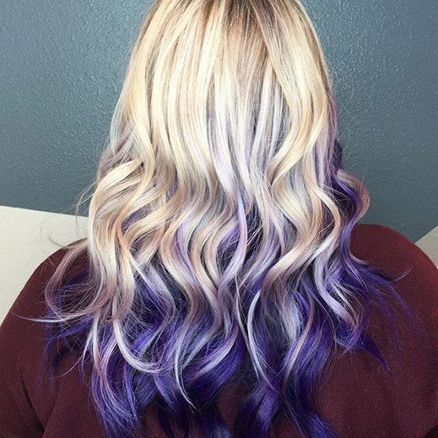#Repost @hairbyaimeechristine with @repostapp
・・・
Super fun HOLIDAY hair!! #gorgeoushair #purpleandblonde #besthair #hairbyaimeechristine #salondrew #losalamitos #sealbeach #huntingtonbeach #longbeach #hairthatpops #hairlove #hairbesties #goodhair #r&co #longsexyhair #softwaves #bestblondes #babyliss #salon5150 #brea