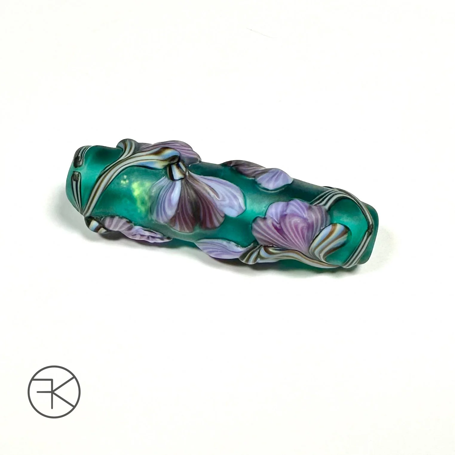 Handmade glass bead 1365836