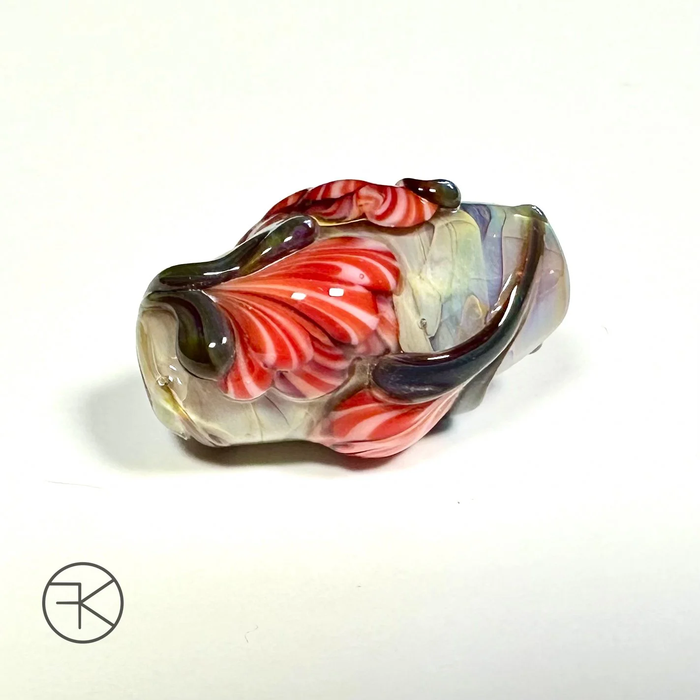Handmade glass bead 1340953