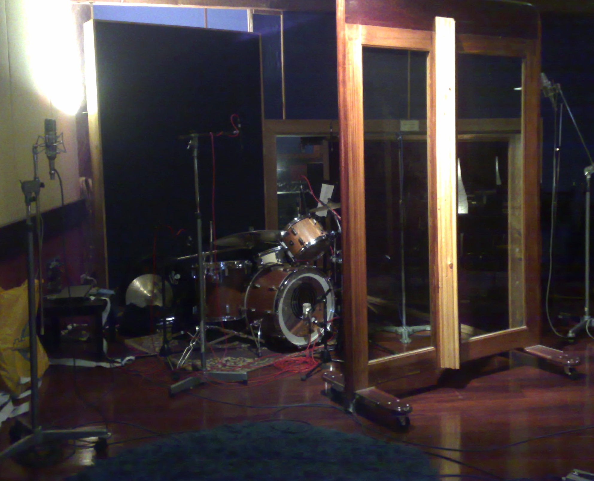  Recording The Verses' EP at Sing Sing Studios Melbourne. 