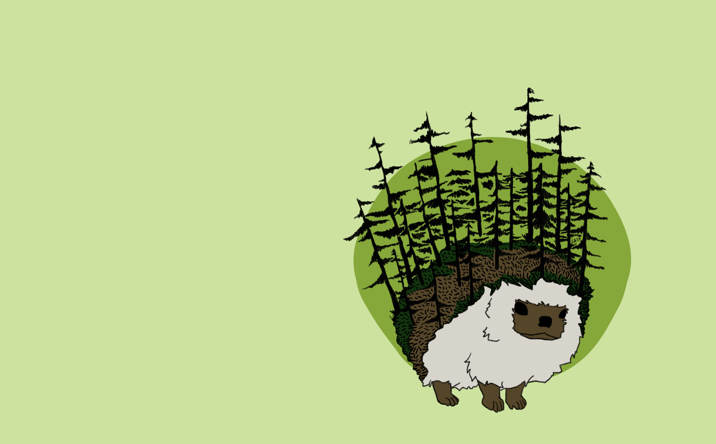 conifer hedgehog - green wide.jpg