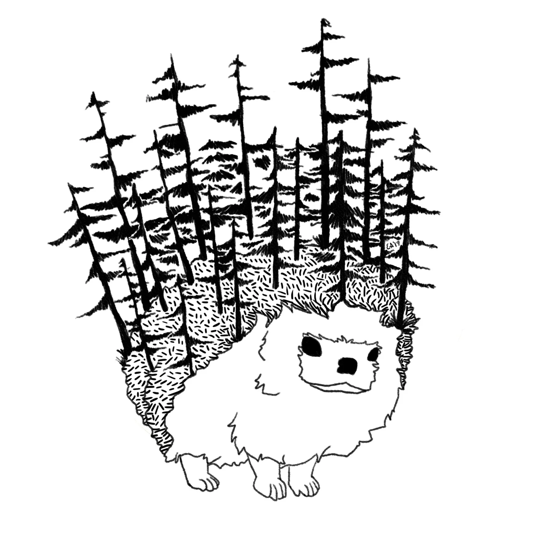 conifer hedgehog - square.jpg