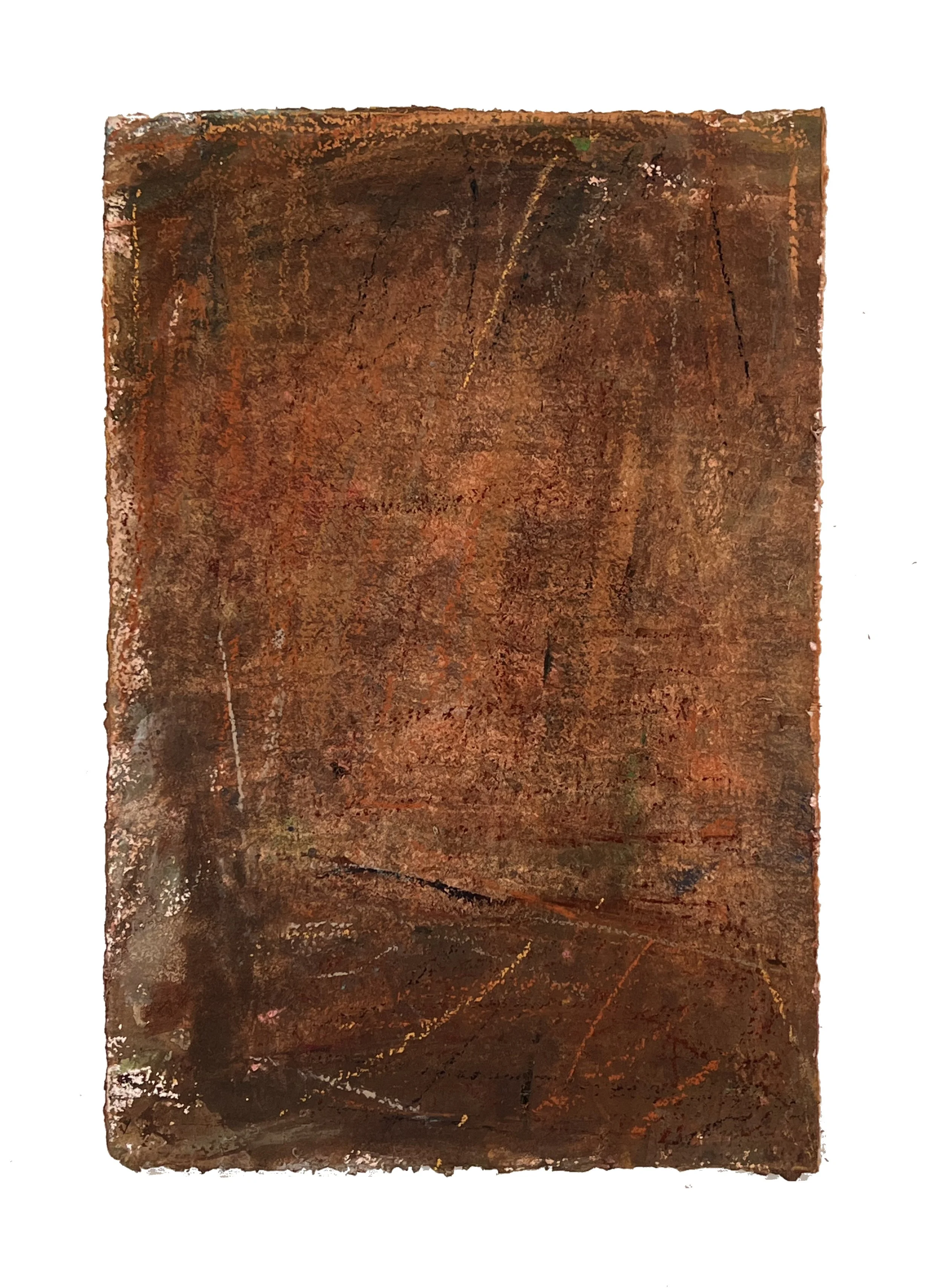  22” x 15”, watercolor and pastel on paper, 2025-2026 