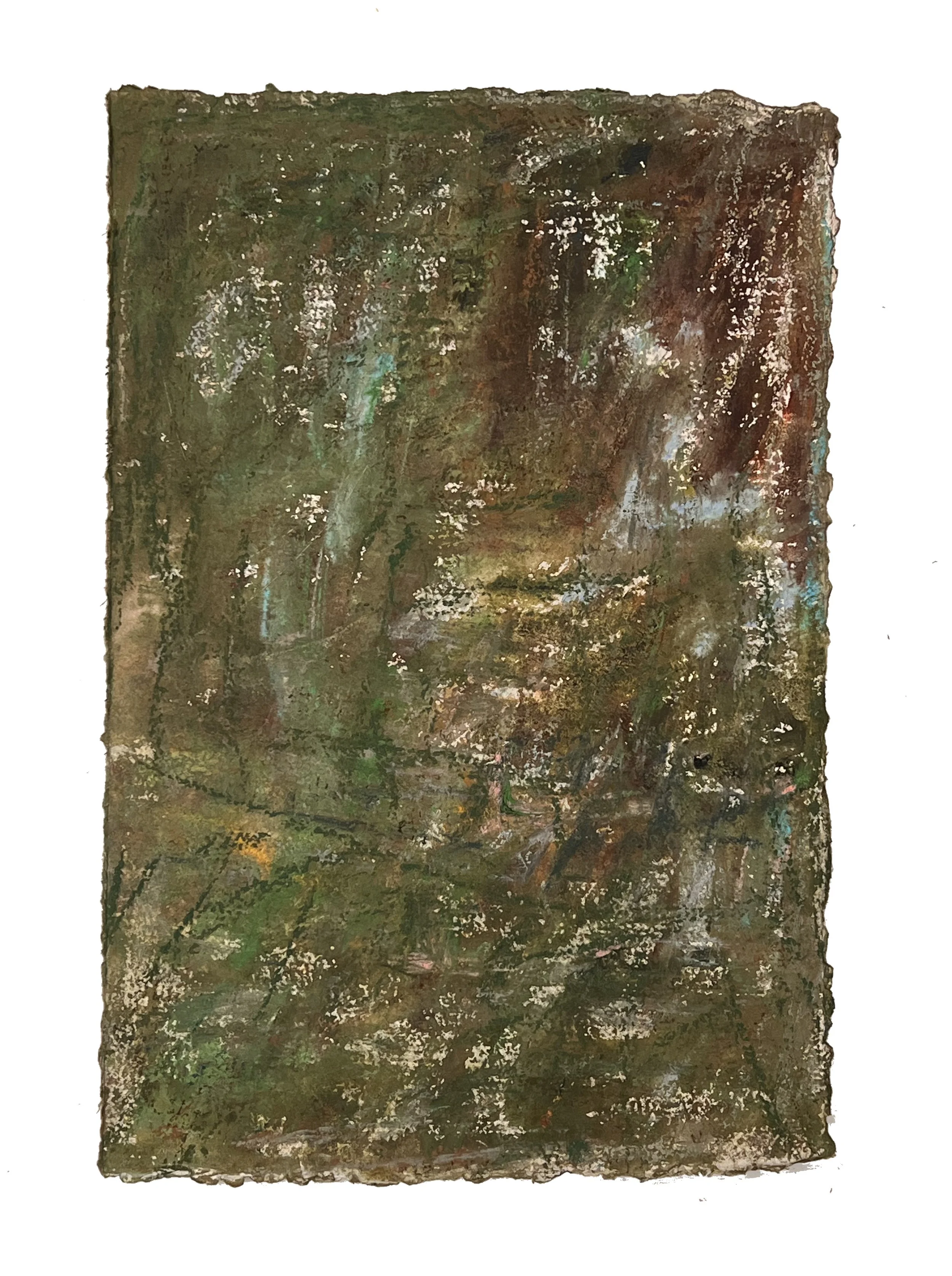  22” x 15”, watercolor and pastel on paper, 2025-2026 