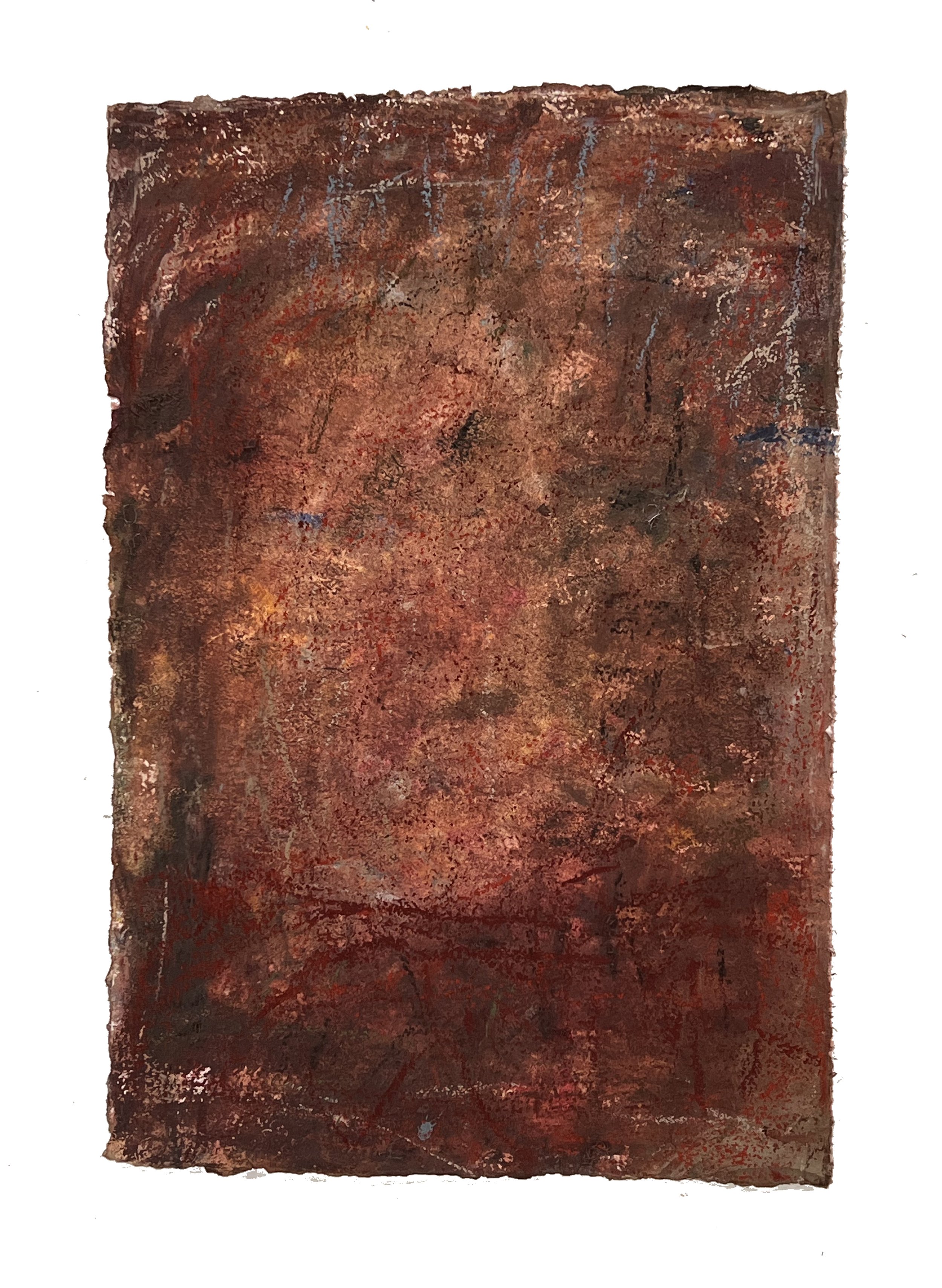  22” x 15”, watercolor and pastel on paper, 2025-2026 
